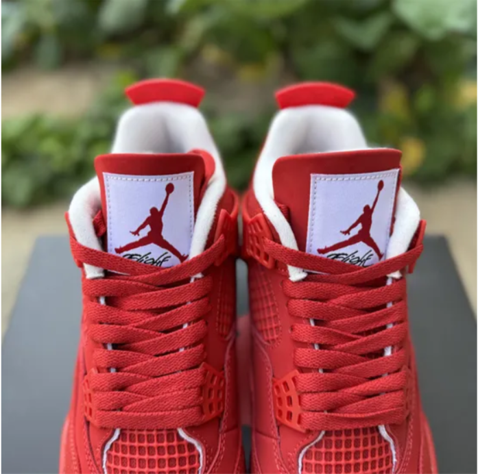 Air Jordan 4 Triple Red Shoes Sneakers