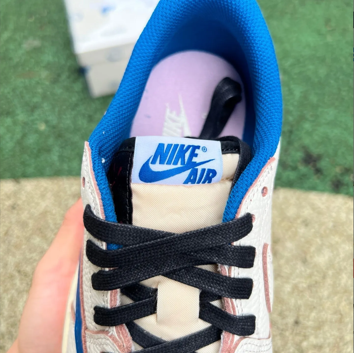 Travis Scott x Fragment x Air Jordan 1 Low 2025 Shoes Sneakers