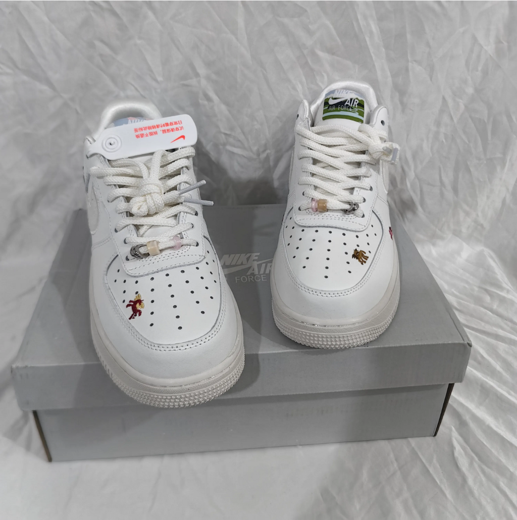 Air Force 1 Chenille Swoosh Year Of The Horse Shoes Sneaker