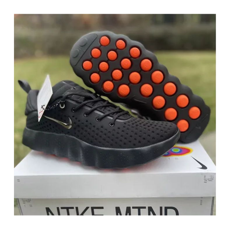 NK Mind 002 Black Hyper Crimson Shoes Sneakers