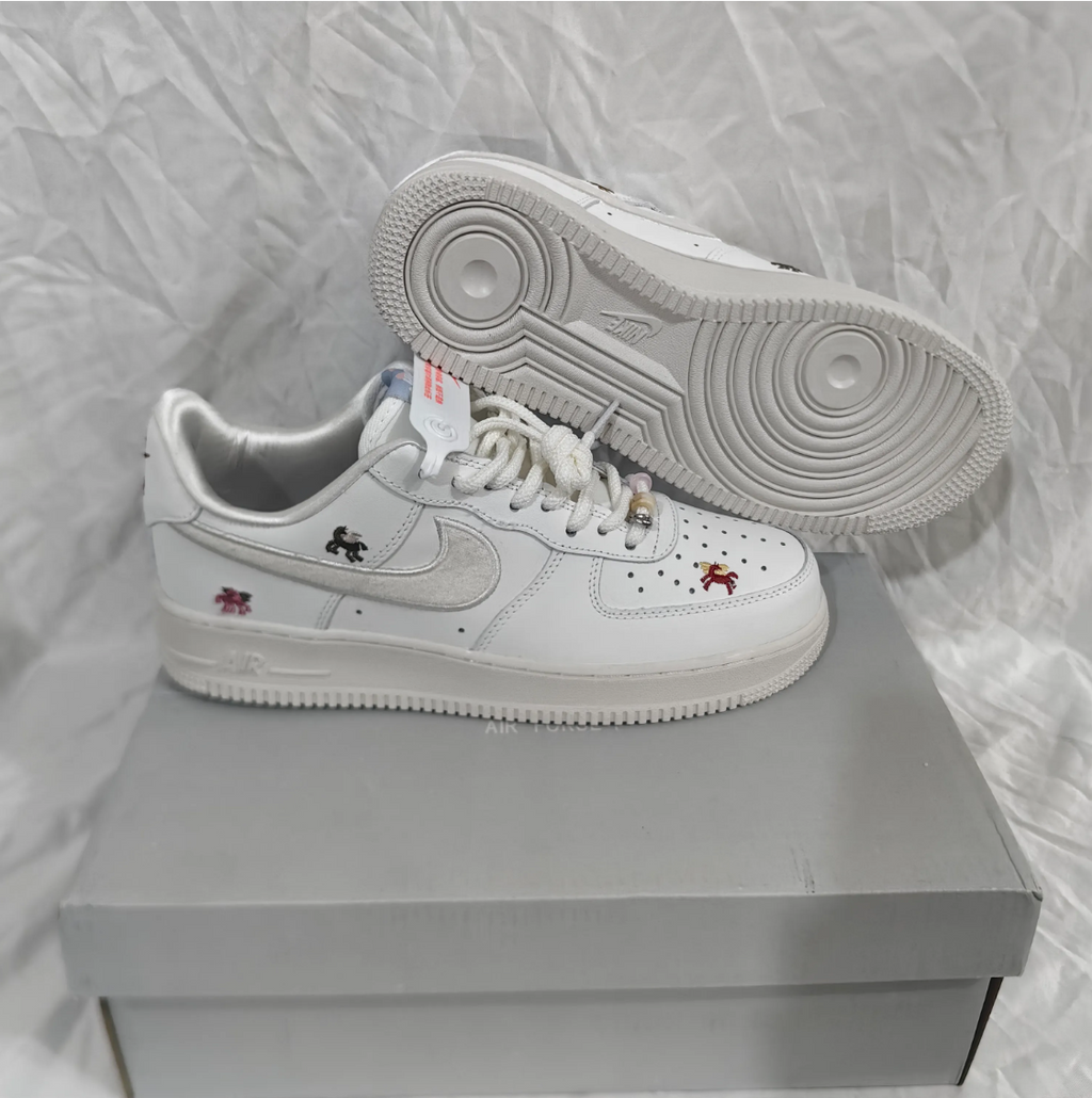 Air Force 1 Chenille Swoosh Year Of The Horse Shoes Sneaker