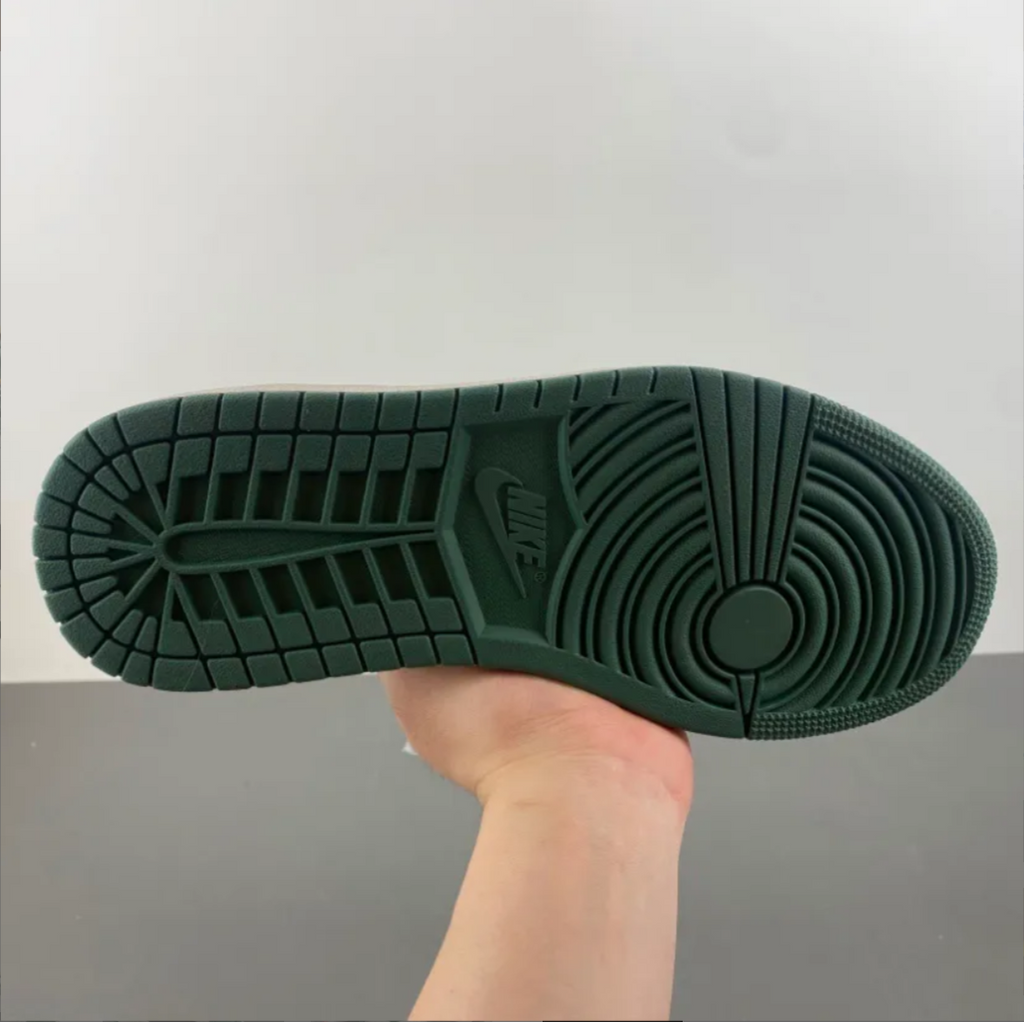 Travis Scott x Air Jordan 1 Low OG SP Green Velvet Shoes Sneakers
