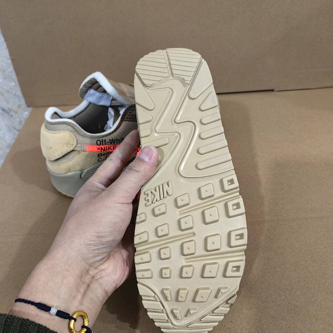 OW x Airforce Max 90 ‘Desert Ore’ Shoes Sneakers