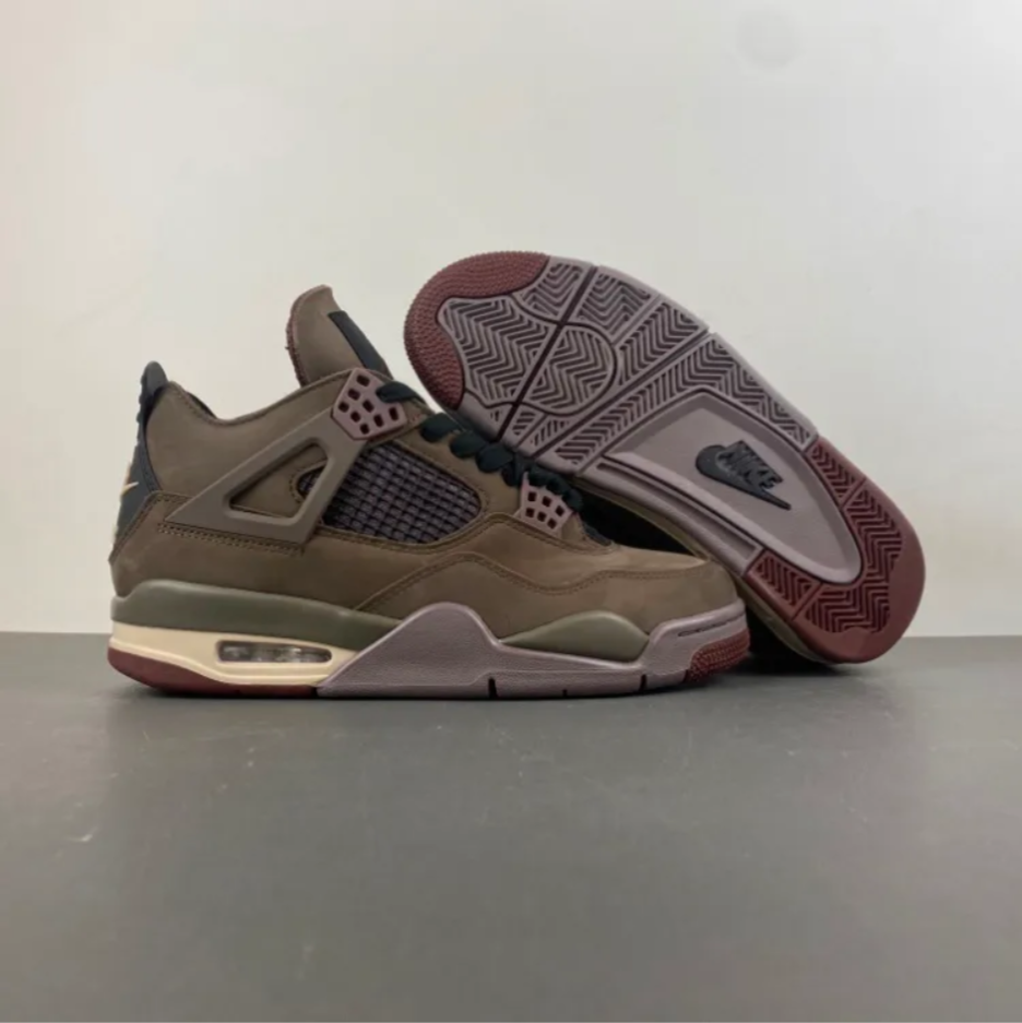 A Ma Maniére x Air Jordan 4 Retro ‘Dark Mocha’ Shoes Sneakers
