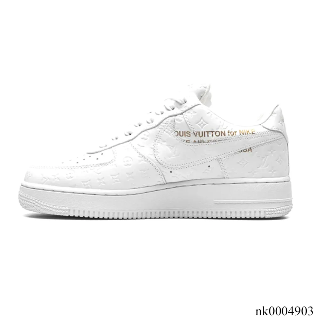 LV x Air Force 1 Virgil Abloh White Shoes Sneakers
