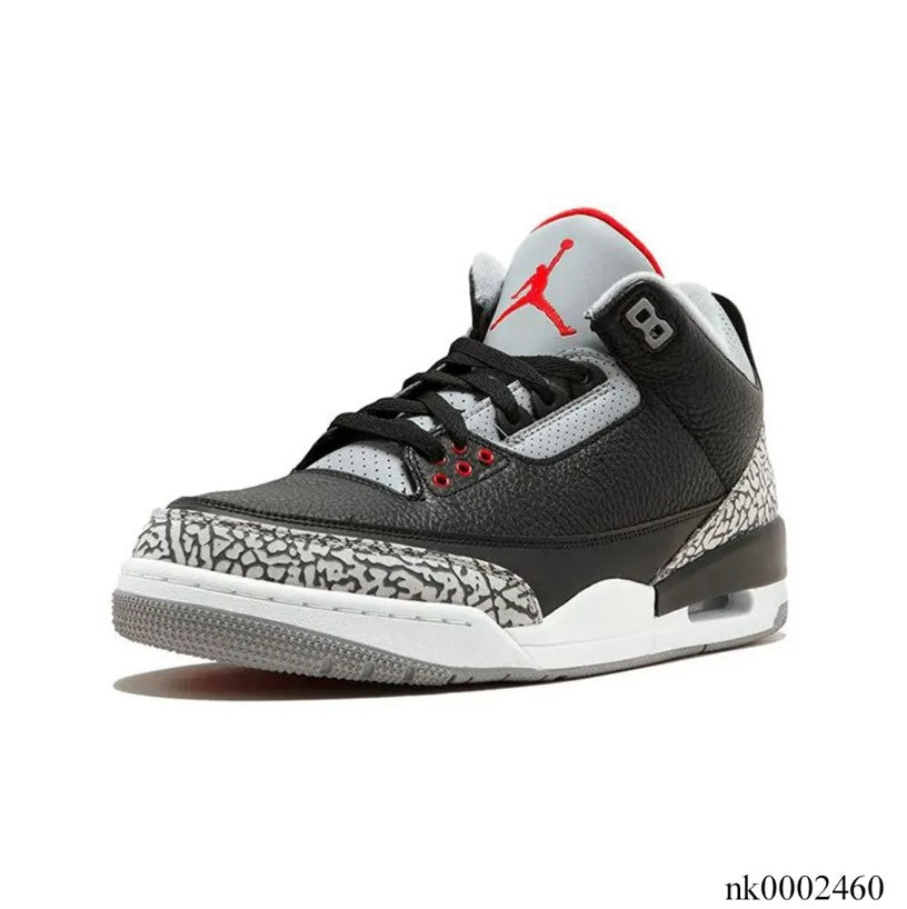 Air Jordan 3 Retro Black Cement 2018 Shoes Sneakers