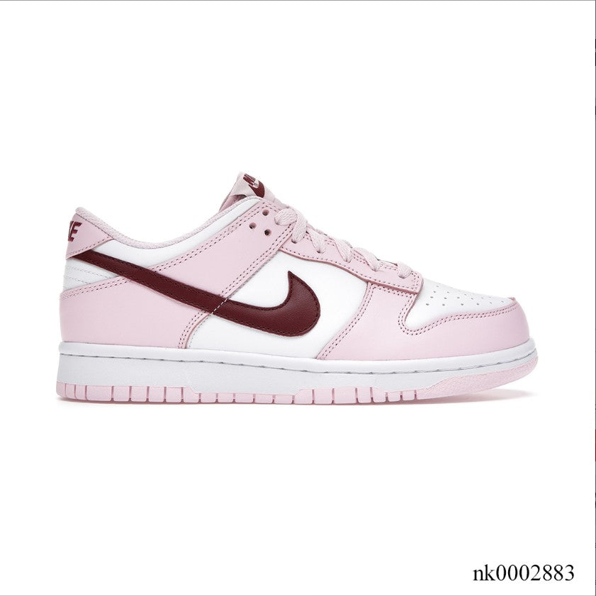 Dunk Low Pink Foam Red White Shoes Sneakers