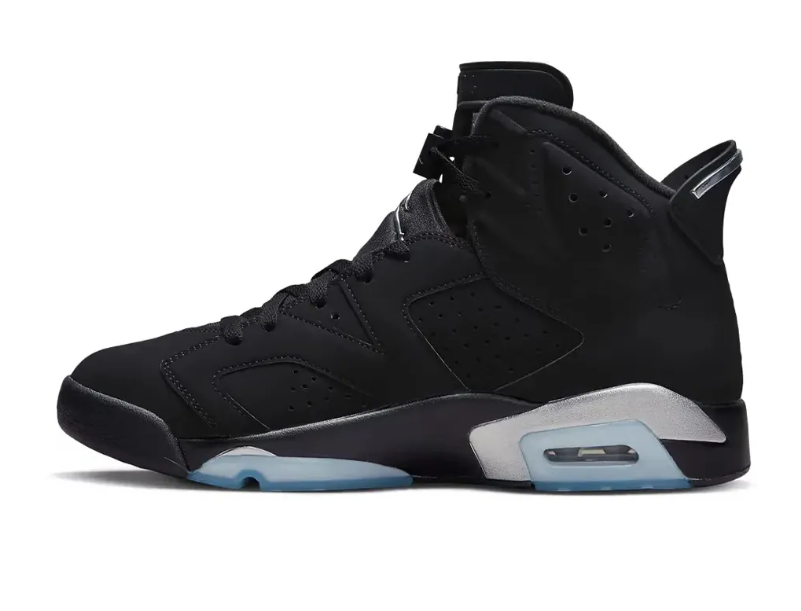 AJ 6 Retro Metallic Silver Shoes Sneakers