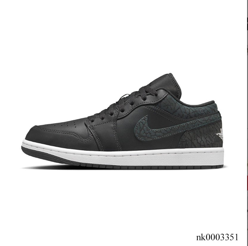 Air Jordan 1 Low SE Black Elephant Shoes Sneakers
