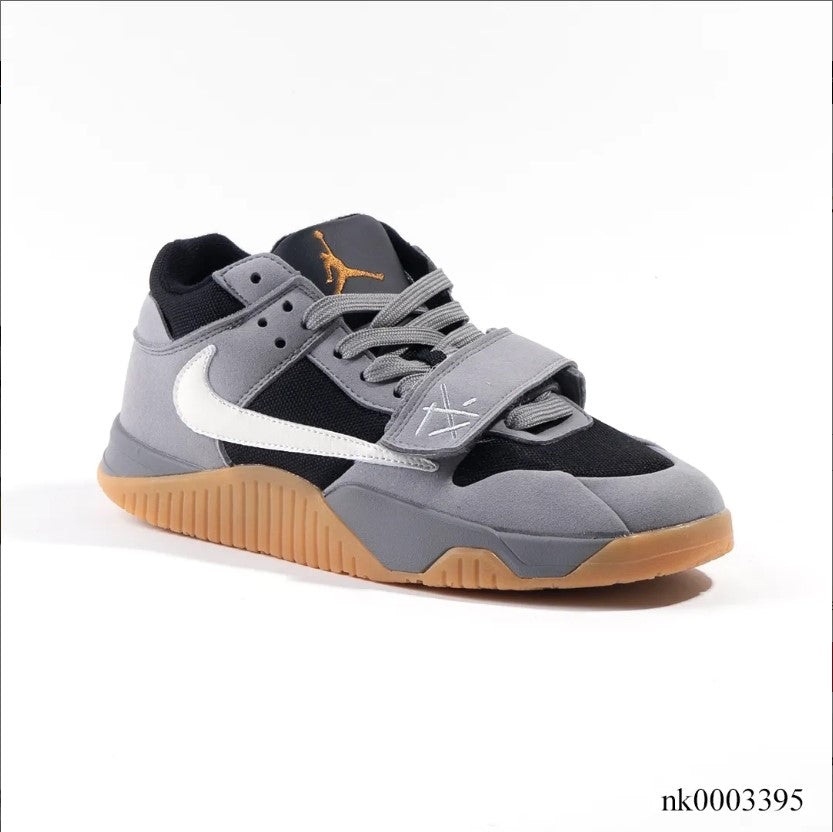 Travis Scott x Jumpman Jack Grey Black Gum Shoes Sneakers