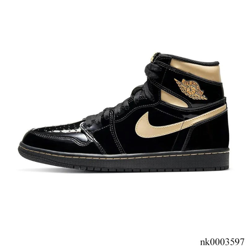 Air Jordan 1 Retro HighBlack Metallic Gold 2020 Shoes Sneakers