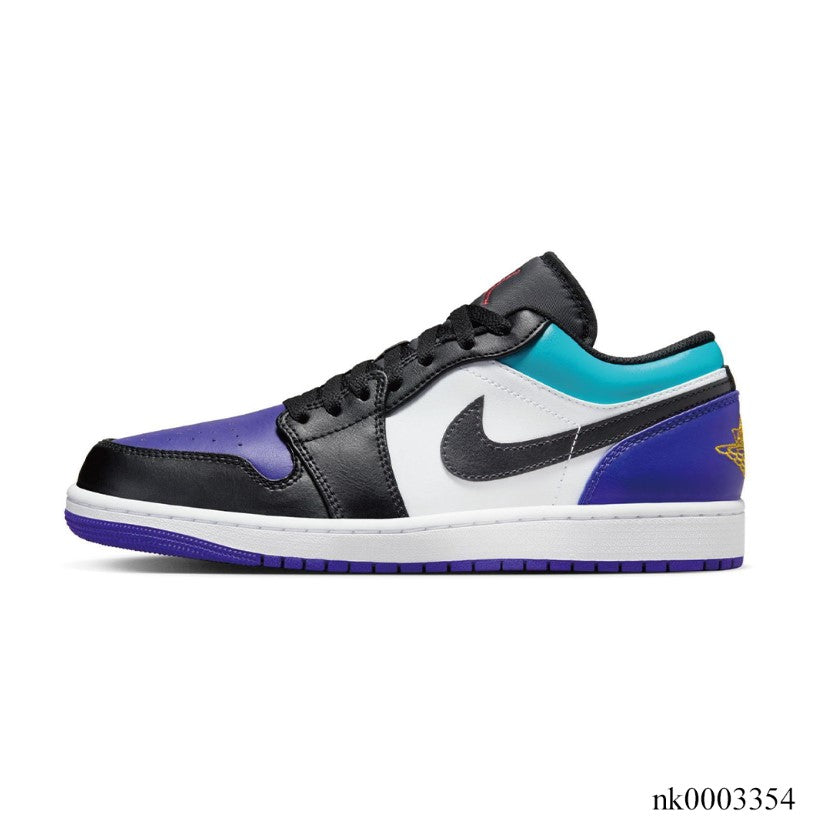 Air Jordan 1 Low Court Purple Tropical Twist Shoes Sneakers