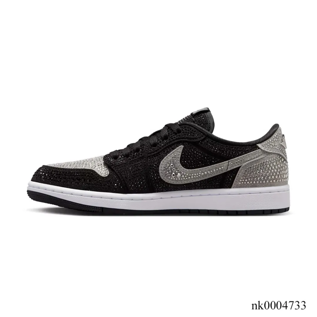 [Premium] Swarovski x Air Jordan 1 Low OG Stealth Shoes Sneakers