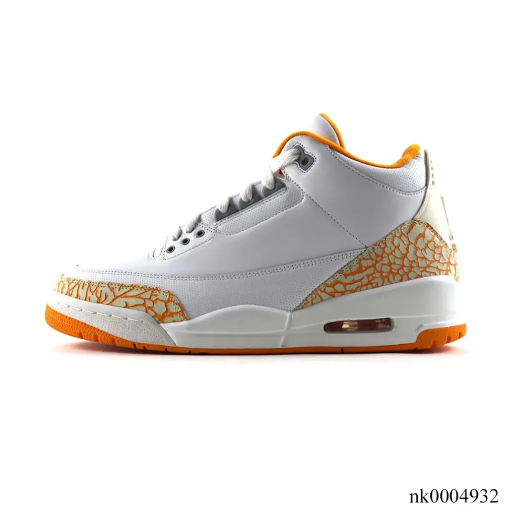 Air Jordan 3 Orange Citrus Shoes Sneakers