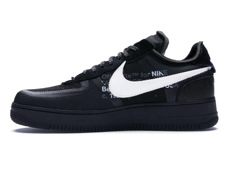 Air Force 1 Low Off-White Black White Shoes Sneakers