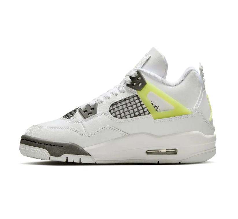 Air Jordan 4 Light Lemon Twist Shoes Sneakers