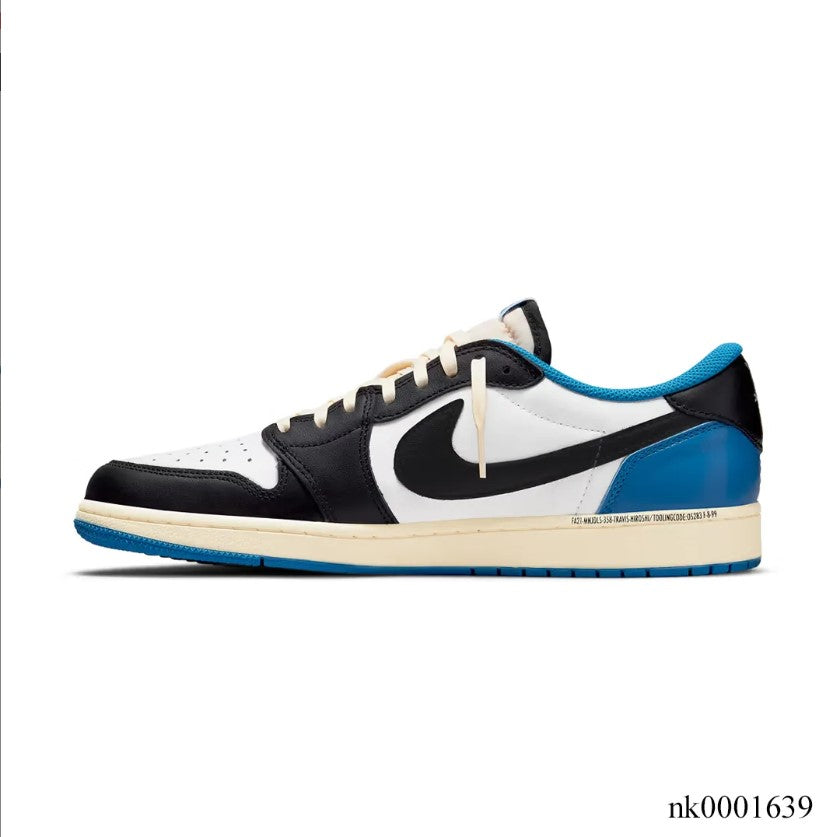 Travis Scott x AJ 1 Low x Fragment Shoes Sneakers