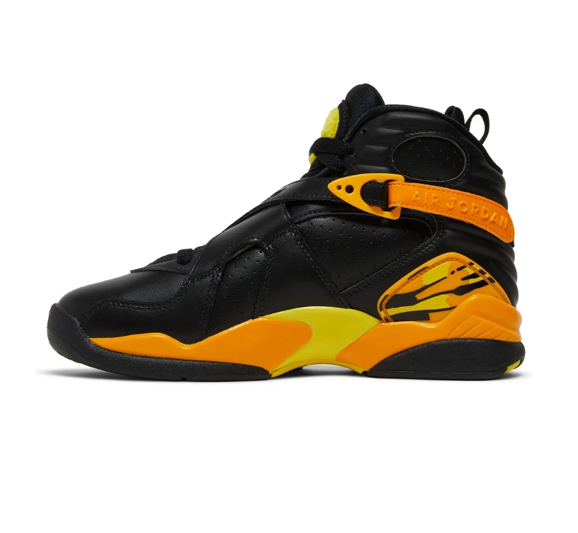 Air Jordan 8 Retro Taxi Yellow Black Shoes Sneakers