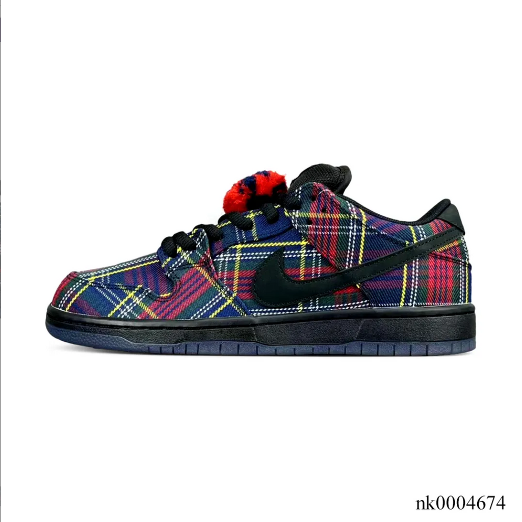 Nardwuar x Dunk Low SB Pro Tartan Shoes Sneakers
