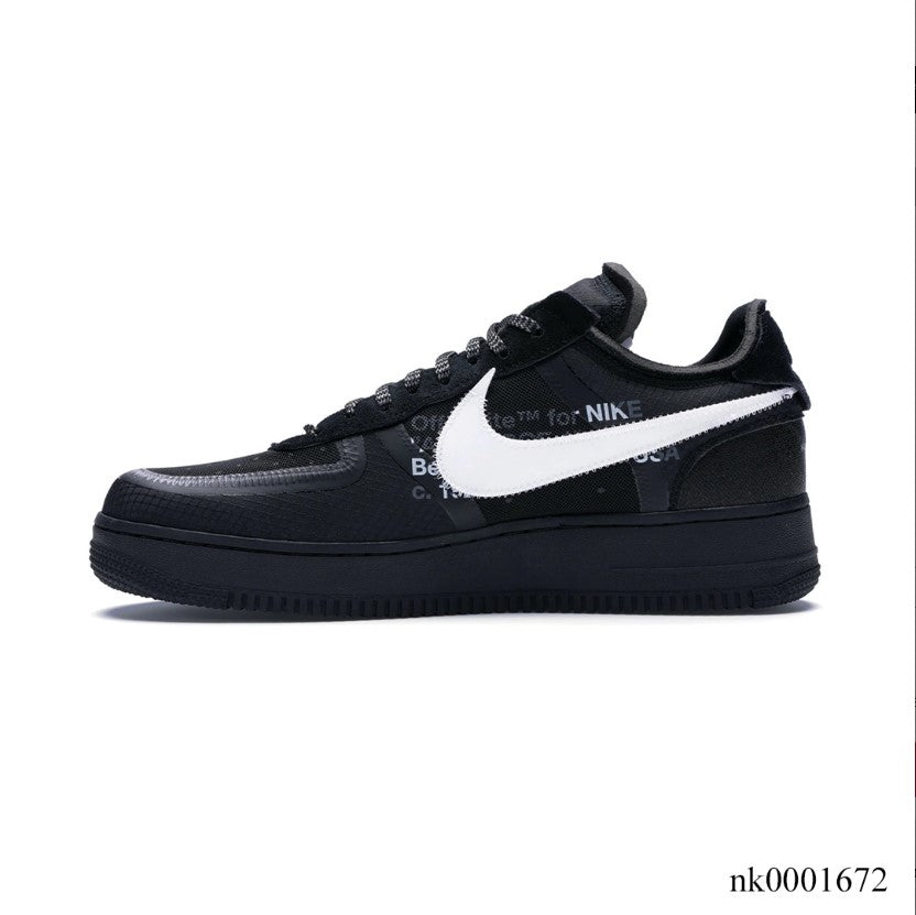 Air Force 1 Low Off-White Black White Shoes Sneakers