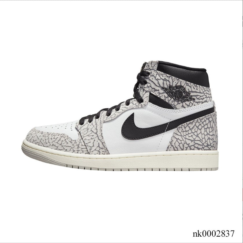 Air Jordan 1 High OG Elephant Print Shoes Sneakers
