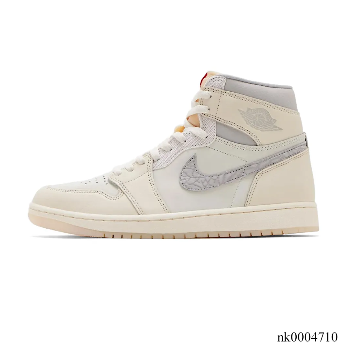 Air Jordan 1 High OG Sail Elephant Print Shoes Sneakers