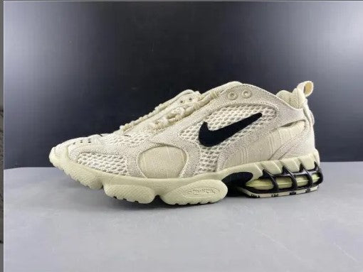 Air Zoom Spiridon Cage 2 Stussy Pure Platinum Shoes Sneakers