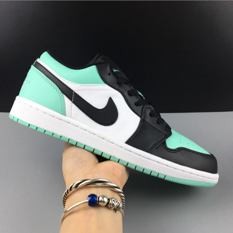Air Jordan 1 Low Emerald Toe Shoes Sneakers
