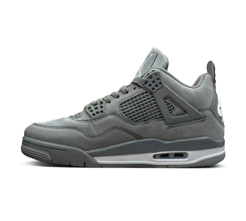 Nigel Sylvester x Air Jordan 4 Wolf Grey Shoes Sneakers