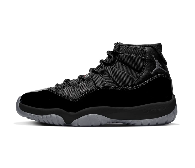 Air Jordan 11 Black Red Grey Shoes Sneakers