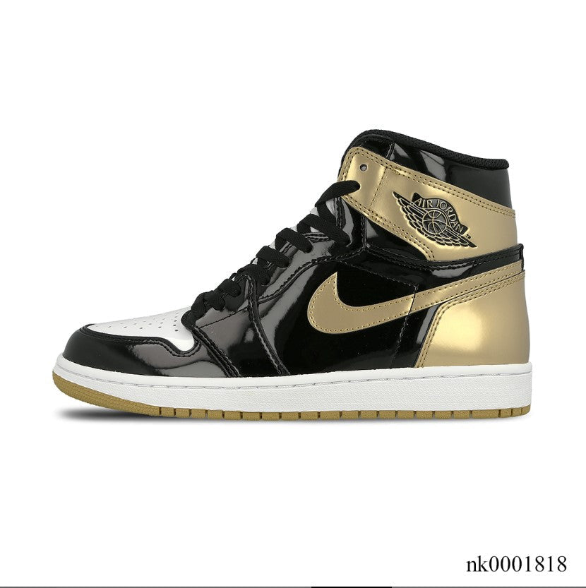 Air Jordan 1 Retro High Gold Top 3 Shoes Sneakers