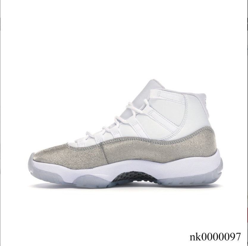 Air Jordan 11 Retro White Metallic Silver (W) Shoes Sneakers
