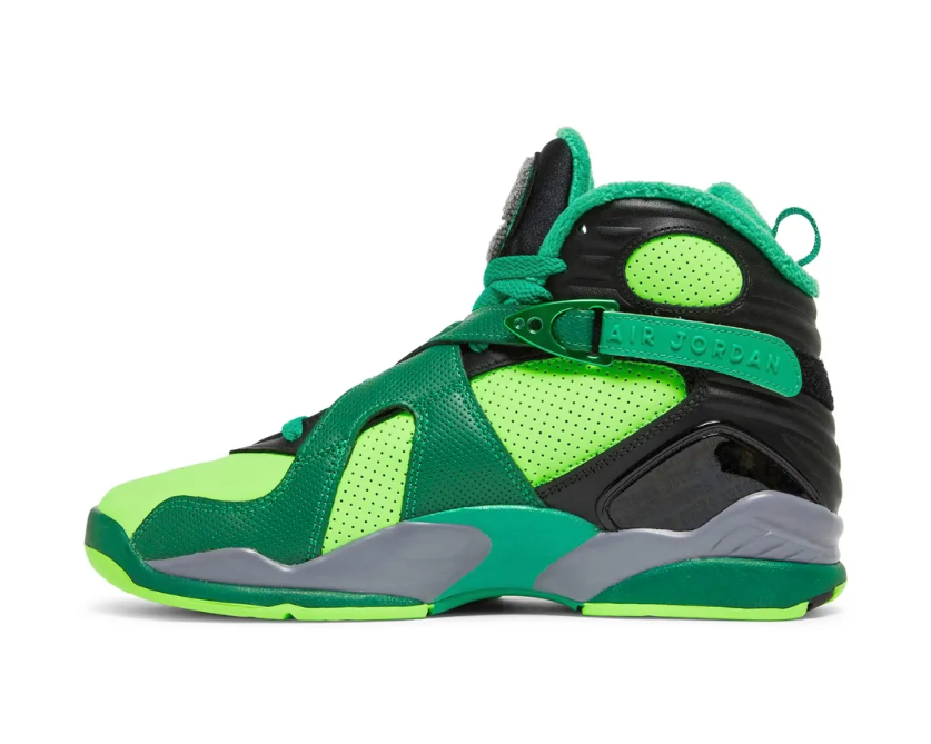 Air Jordan 8 Oregon PE Gorge Green Shoes Sneakers