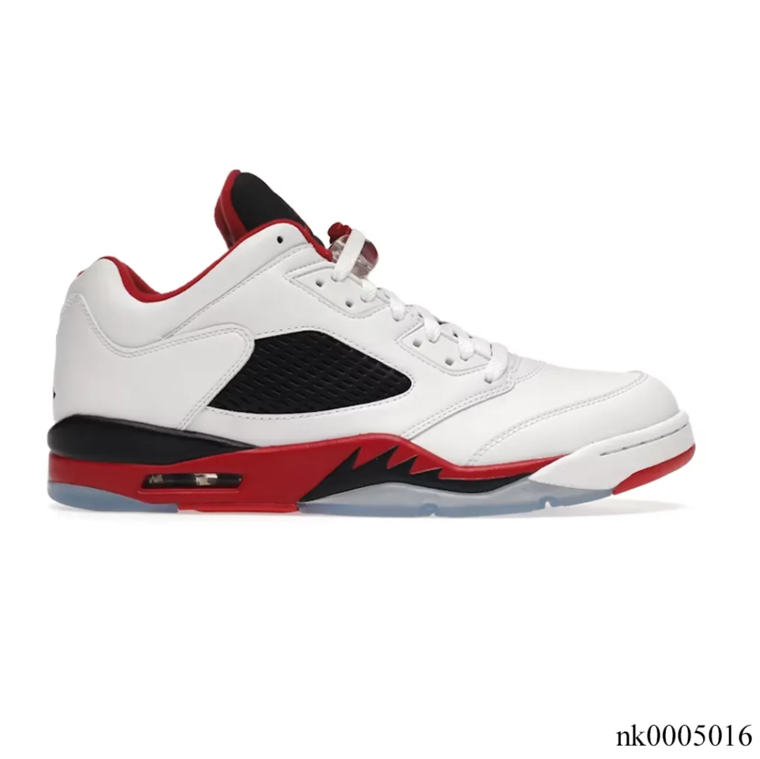 Air Jordan 5 Retro Low Fire Red Shoes Sneakers