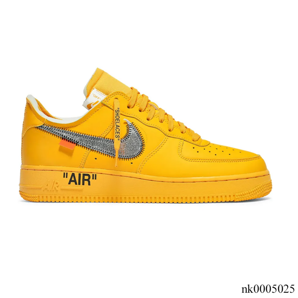 Air Force 1 Low OW ICA University Gold Shoes Sneakers