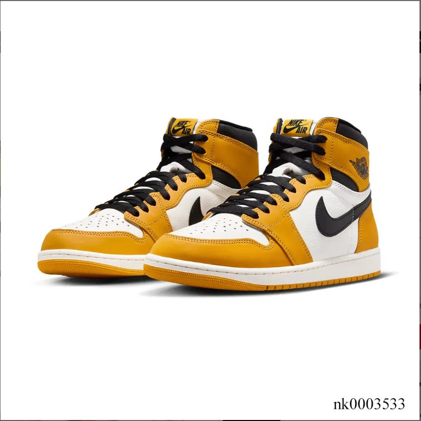 Air Jordan 1 High OG Yellow Ochre Shoes Sneakers