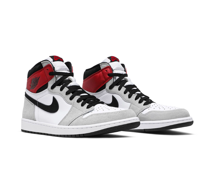 Air Jordan 1 Retro High Light Smoke Grey Shoes Sneakers