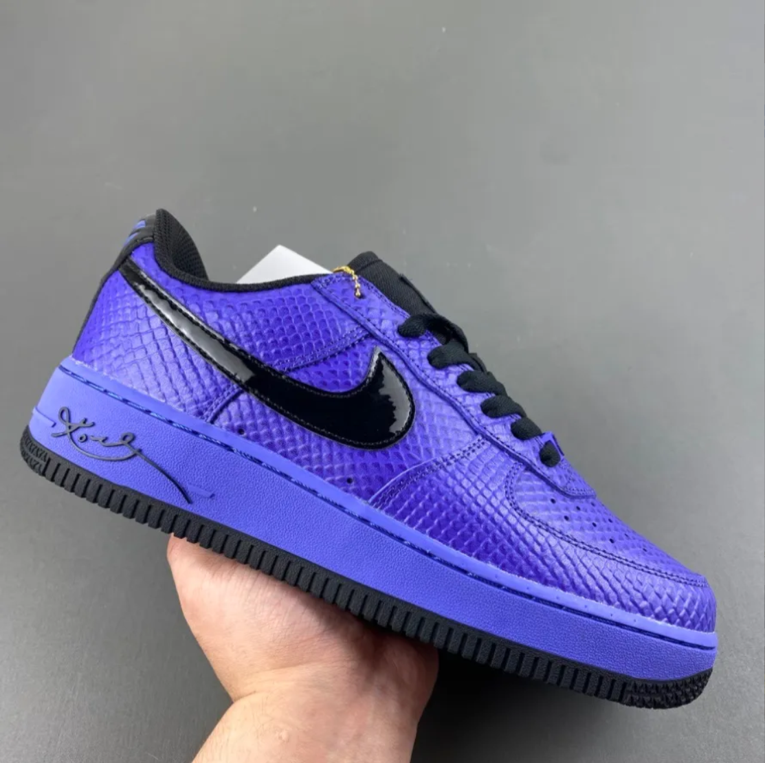 Kobe Bryant x FC Barca x Air Force 1 Low Protro Persian Violet Shoes Sneaker