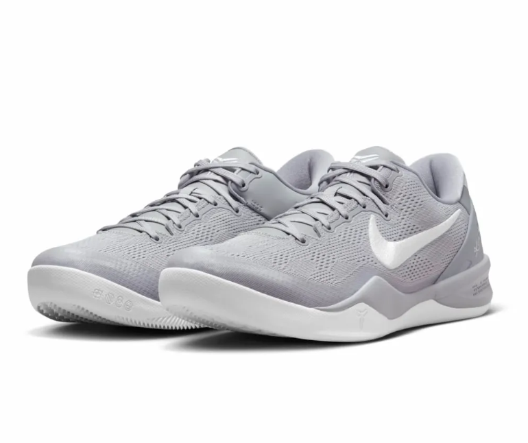 Kobe 8 Protro Wolf Grey Shoes Sneakers
