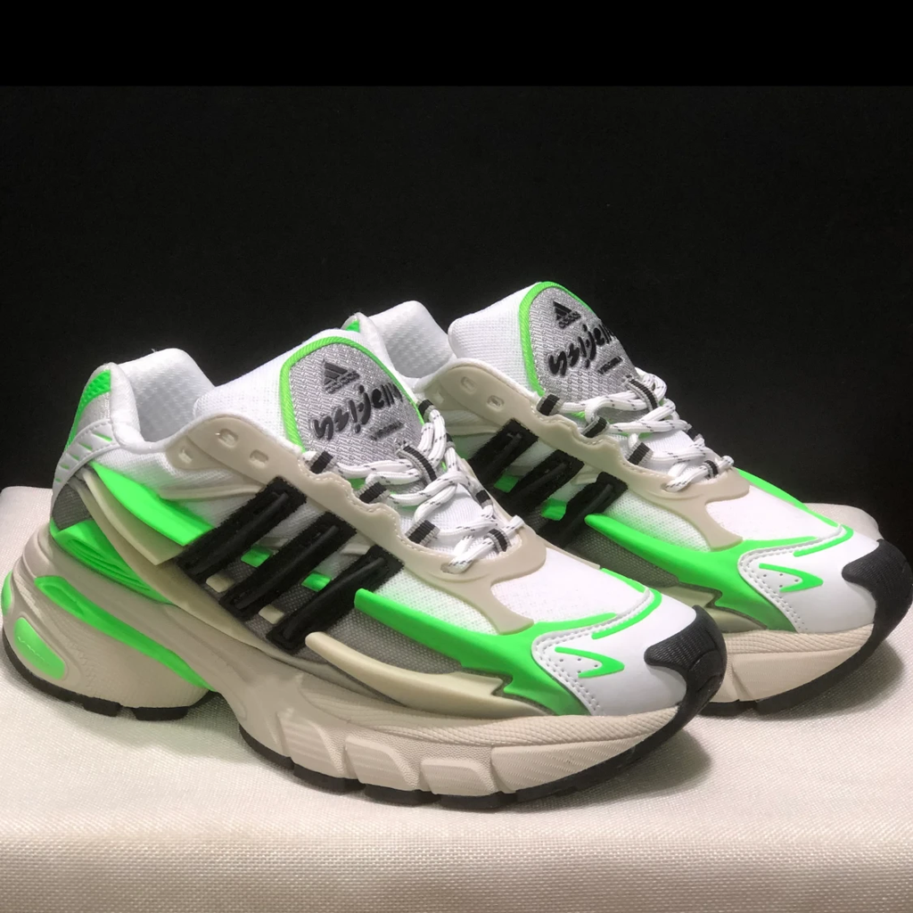 Pharrell x AD Adistar Jellyfish ‘Focus Olive Real Green’ Blue Shoes Sneakers
