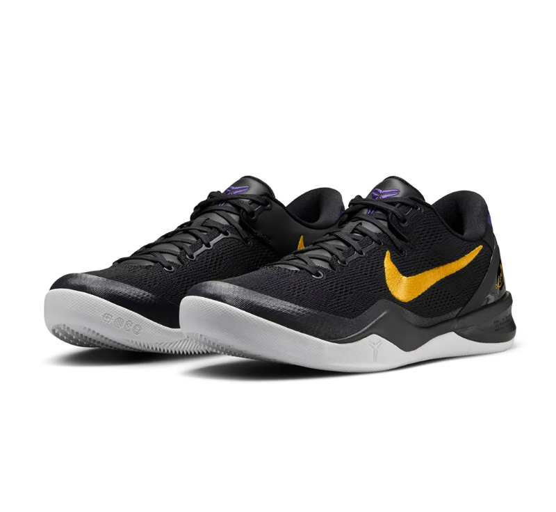 Kobe 8 Protro Black University Gold Shoes Sneakers