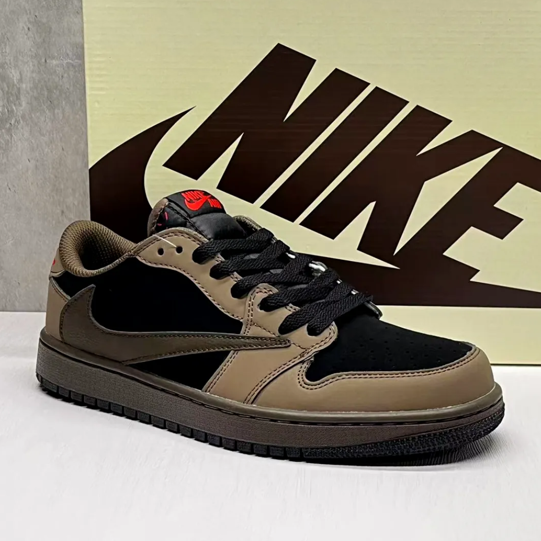Travis Scott x AJ 1 Low OG Brown Shoes Sneakers