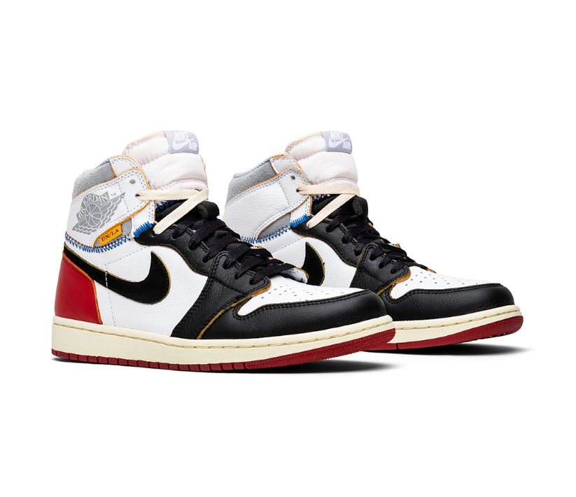 Air Jordan 1 Retro High Union LA Black Toe Shoes Sneakers