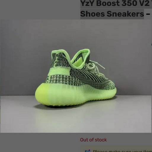 Yeezy Boost 350 V2 Yeezreel (Reflective) Shoes Sneakers