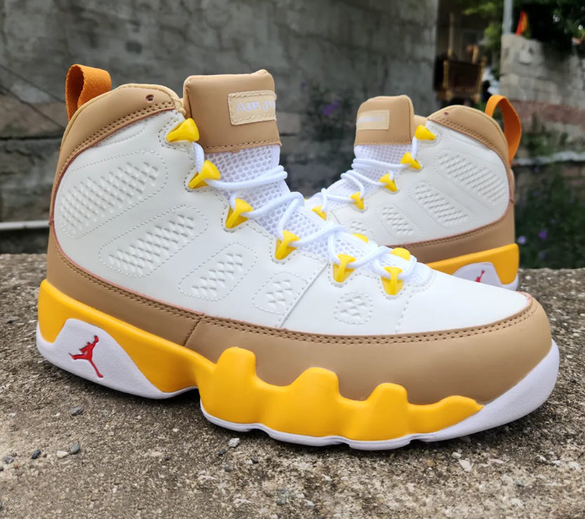 Air Jordan 9 Mustard Shoes Sneakers
