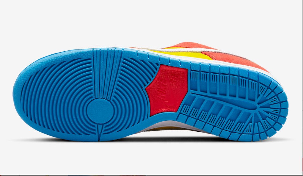 Nike SB Dunk Low Pro Bart Simpson Shoes Sneakers
