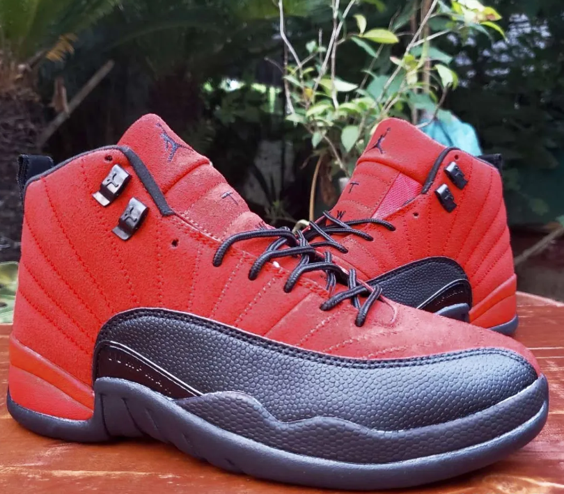 Air Jordan 12 Reverse Flu Game Shoes Sneakers
