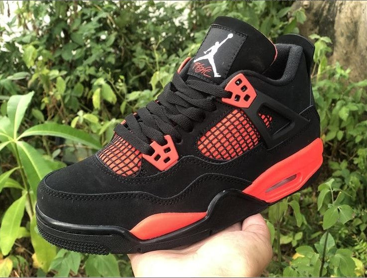 Air Jordan 4 Retro Red Thunder Shoes Sneakers