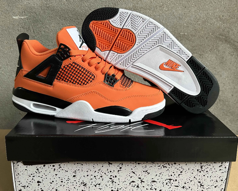 Air Jordan 4 Total Orange Shoes Sneakers