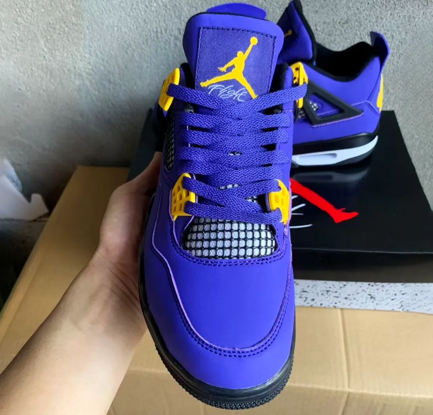 Air Jordan 4 Imperial Purple Shoes Sneakers